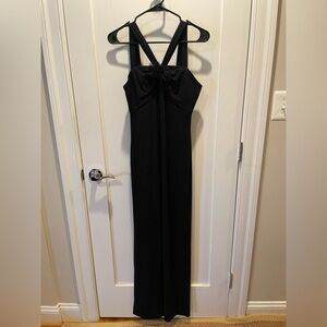 Tadashi Vintage Black Evening Gown